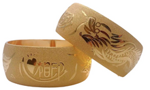 將圖片載入圖庫檢視器 龍鳳篇 - 999.9黃金手鐲