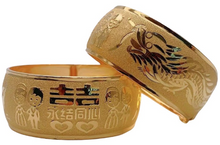 將圖片載入圖庫檢視器 龍鳳篇 - 999.9黃金手鐲