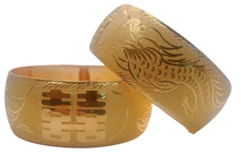 將圖片載入圖庫檢視器 龍鳳篇 - 999.9黃金手鐲