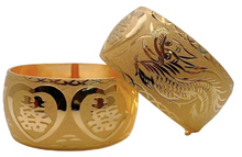 將圖片載入圖庫檢視器 龍鳳篇 - 999.9黃金手鐲