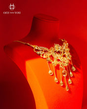 將圖片載入圖庫檢視器 999.9黃金3D立體龍鳳頸鍊
