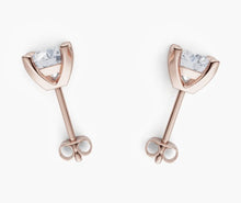 將圖片載入圖庫檢視器 E1042 圓形鑽石耳環托