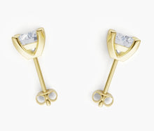 將圖片載入圖庫檢視器 E1042 圓形鑽石耳環托