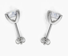 將圖片載入圖庫檢視器 E1042 圓形鑽石耳環托