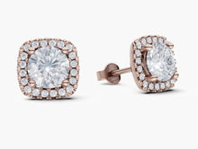 將圖片載入圖庫檢視器 E2053 圓形鑽石耳環托