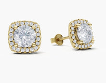 將圖片載入圖庫檢視器 E2053 圓形鑽石耳環托