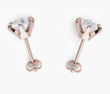 將圖片載入圖庫檢視器 E3009 圓形鑽石耳環托