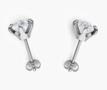 將圖片載入圖庫檢視器 E3009 圓形鑽石耳環托