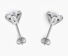 將圖片載入圖庫檢視器 E3010 圓形鑽石耳環托