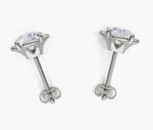 將圖片載入圖庫檢視器 E3023 圓形鑽石耳環托