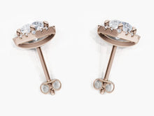 將圖片載入圖庫檢視器 E5020 圓形鑽石耳環托