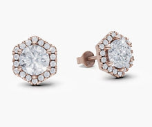 將圖片載入圖庫檢視器 E5020 圓形鑽石耳環托