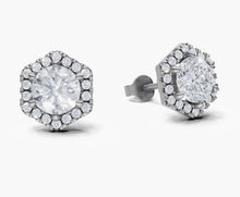 將圖片載入圖庫檢視器 E5020 圓形鑽石耳環托
