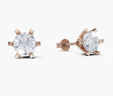 將圖片載入圖庫檢視器 E5024 圓形鑽石耳環托