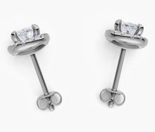 將圖片載入圖庫檢視器 EA028 橢圓形鑽石耳環托