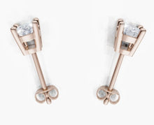 將圖片載入圖庫檢視器 EA029 橢圓形鑽石耳環托