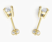 將圖片載入圖庫檢視器 EA029 橢圓形鑽石耳環托