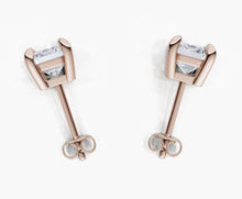 將圖片載入圖庫檢視器 EB46 祖母綠切割鑽石耳環托