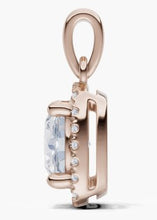 將圖片載入圖庫檢視器 N2053 圓形鐨石吊墜托