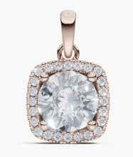 將圖片載入圖庫檢視器 N2053 圓形鐨石吊墜托