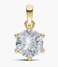 將圖片載入圖庫檢視器 N3009 圓形鐨石吊墜托