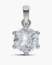 將圖片載入圖庫檢視器 N3009 圓形鐨石吊墜托