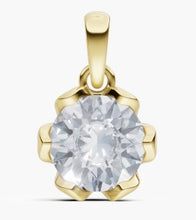 將圖片載入圖庫檢視器 N3010 圓形鐨石吊墜托