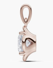 將圖片載入圖庫檢視器 N3023 圓形鐨石吊墜托