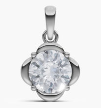 將圖片載入圖庫檢視器 N3023 圓形鐨石吊墜托