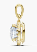 將圖片載入圖庫檢視器 NA028 橢圓形鐨石吊墜托