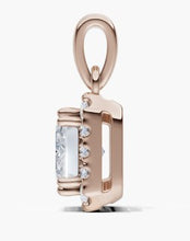 將圖片載入圖庫檢視器 NB036 祖母綠切割鐨石吊墜托