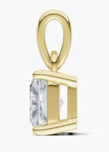 將圖片載入圖庫檢視器 NB046 祖母綠切割鐨石吊墜托