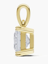 將圖片載入圖庫檢視器 NC031 公主方形鐨石吊墜托