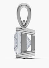 將圖片載入圖庫檢視器 NC031 公主方形鐨石吊墜托