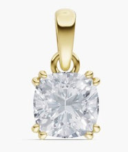 將圖片載入圖庫檢視器 NE039 枕形鐨石吊墜托