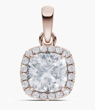 將圖片載入圖庫檢視器 NE049 枕形鐨石吊墜托