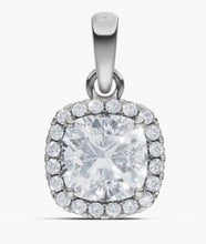 將圖片載入圖庫檢視器 NE049 枕形鐨石吊墜托