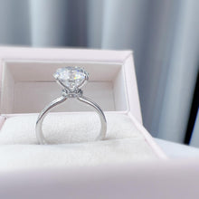 將圖片載入圖庫檢視器 3.01CT 3卡18K皇冠鑽石戒指