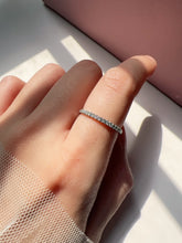 將圖片載入圖庫檢視器 幼身半圈天然鑽石戒指 (1.5mm)
