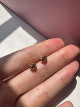 將圖片載入圖庫檢視器 18K金耳環 - 閃珠
