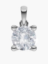 將圖片載入圖庫檢視器 N1042 圓形鐨石吊墜托
