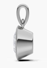 將圖片載入圖庫檢視器 N1052 圓形鐨石吊墜托
