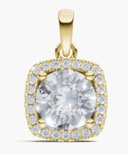 將圖片載入圖庫檢視器 N2053 圓形鐨石吊墜托
