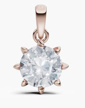 將圖片載入圖庫檢視器 N4017 圓形鐨石吊墜托
