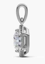 將圖片載入圖庫檢視器 N5020 圓形鐨石吊墜托
